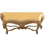 エレガントなコンソールのライトブラウンの画像