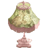 エレガントなランプのピンクの画像