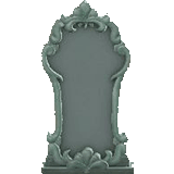 エレガントなミラーのブルーの画像