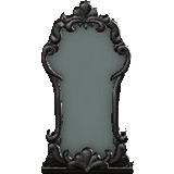 エレガントなミラーのブラックの画像