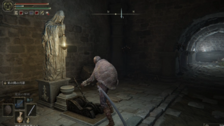 串刺しの地下墓：レバーを操作してボス前の扉を開ける