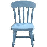 カントリーなイスのブルーの画像