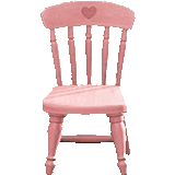 カントリーなイスのピンクの画像