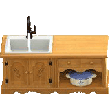 カントリーなキッチン画像