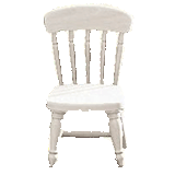 カントリーなイスのホワイトの画像