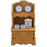 カントリーなカップボード画像