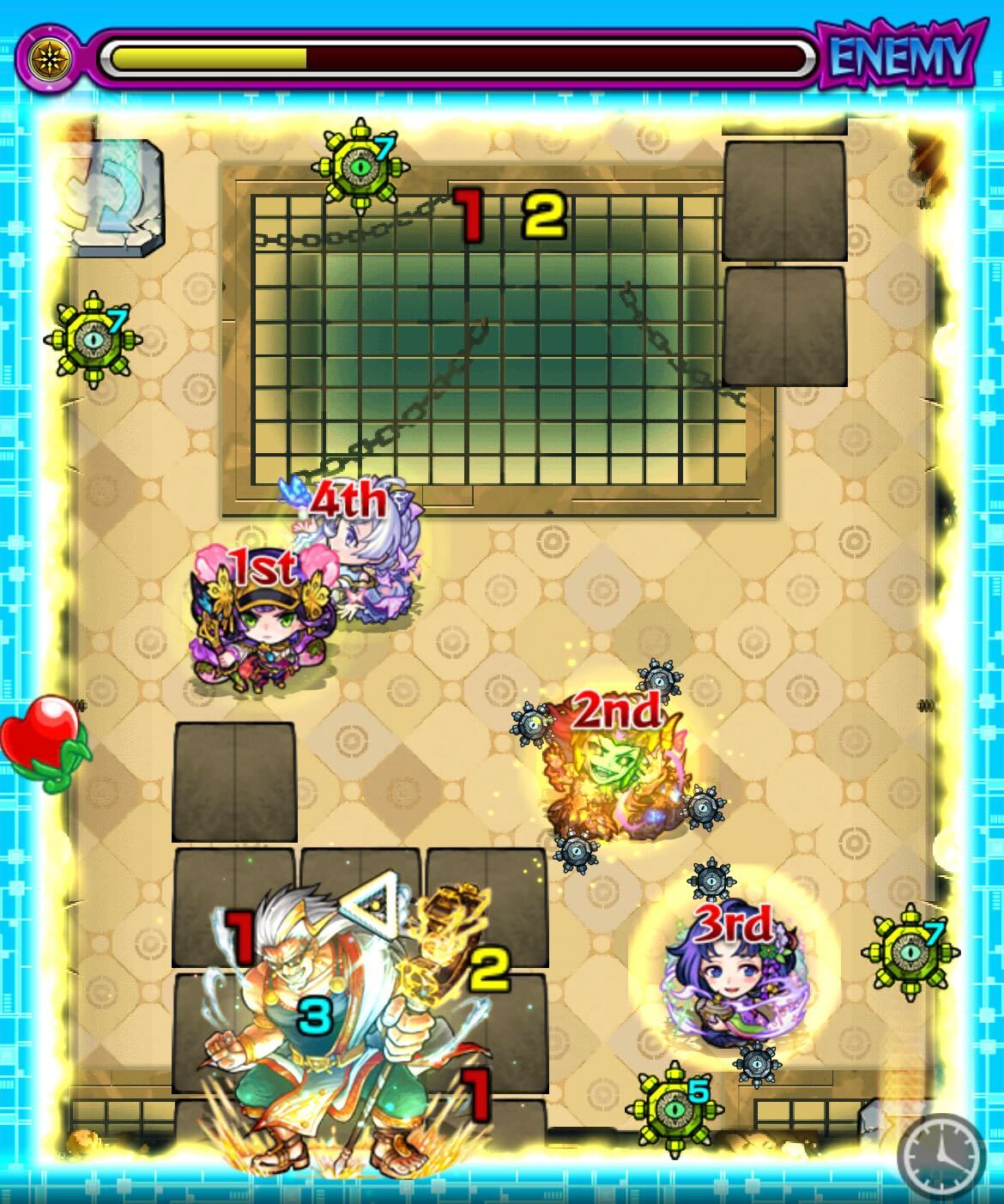 クロスドクロ処理後