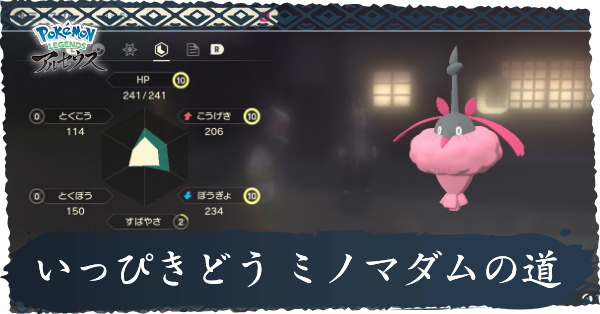 いっぴき道ミノマダムの道攻略