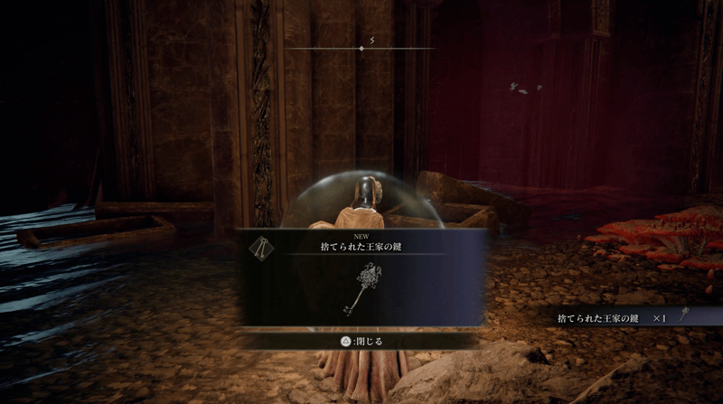 ノクステラ滝壺で「災いの影」撃破で入手