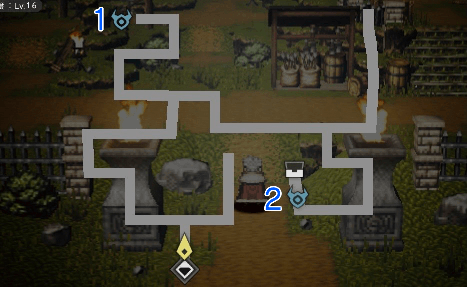 聖火騎士駐屯地 シンボルエネミー