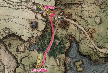 君主軍の大剣 地図