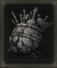 大壺の武具塊画像