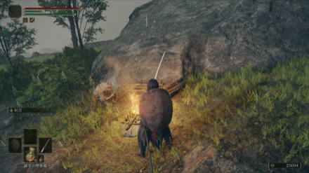 呼び水の村の西側