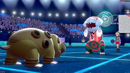 ウオノラゴンカバルドン対面