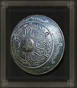 氷紋の鉄盾画像