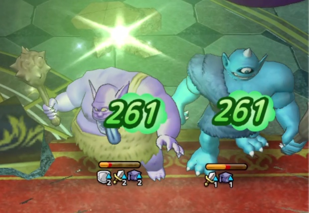 回復してくるヘルクラウダーを優先的に倒す