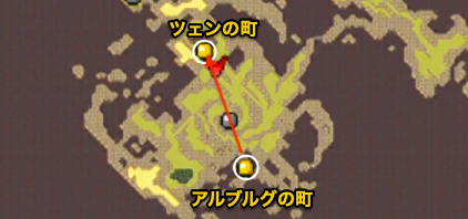 ツェンの場所・行き方