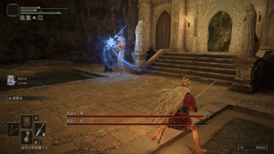 結晶魔法を柱でやりすごす