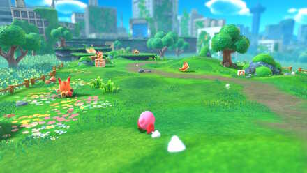 カービィシリーズ初の3Dアクションでプレイできる