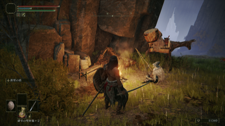 ベイルム教会北にいる放浪商人