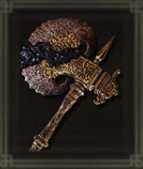 ガーゴイルの黒斧画像