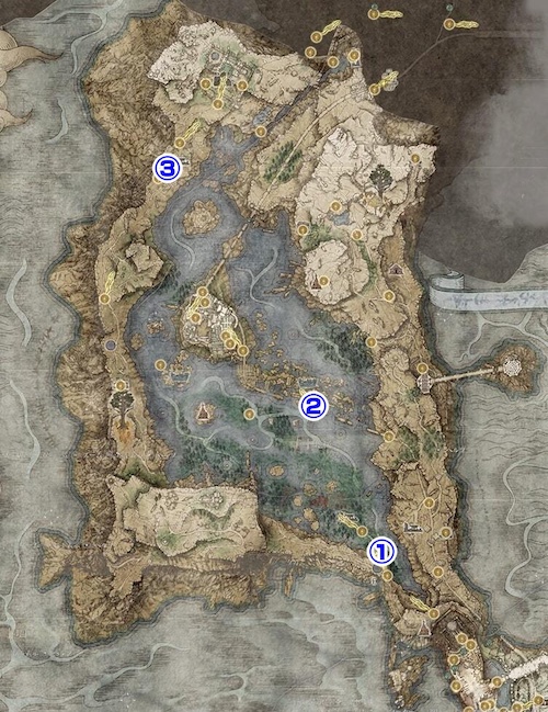 リエーニエ地図断片