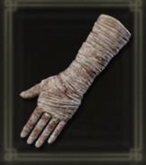 血の滲んだ腕帯画像