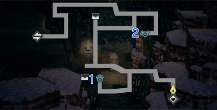 約色の洞窟 シンボルエネミー