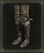 卑兵の足甲画像