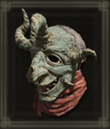 忌み笑いの面画像