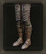 猟犬騎士の足甲画像