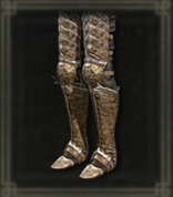 貴腐騎士の足甲画像