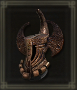 坩堝の斧兜画像