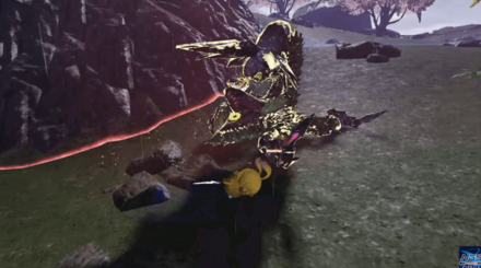 プロトパニッシャーをボスに当てるとダウン