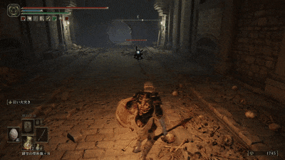 貴き者たちの英雄墓のインプの影