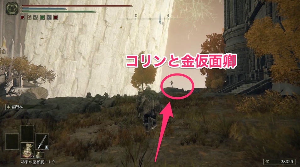 コリンと金仮面卿