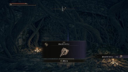 リムグレイブの霧の森の廃墟で入手