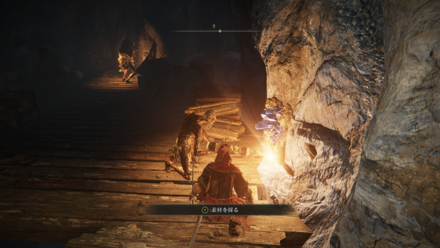 採掘している敵は何もしなければ攻撃してこない