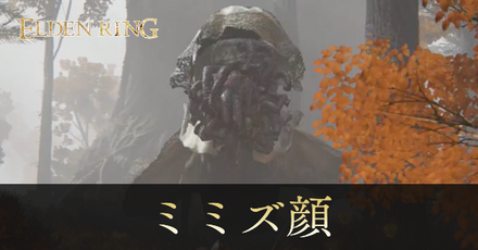 ミミズ顔の攻略と出現場所