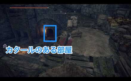 暗がりの部屋でカタールを入手