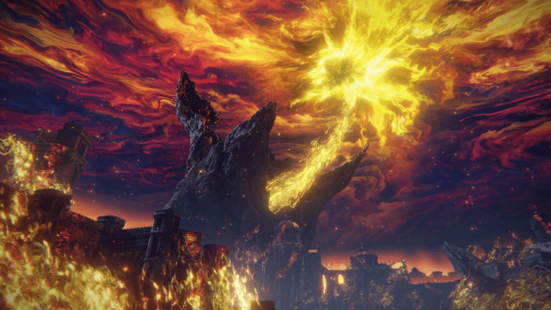 メリナが去った後に三本指のイベントを見る