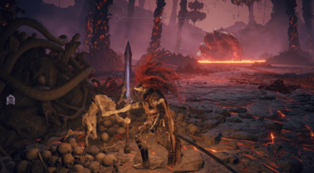 ボス部屋に入り「大蛇狩り」を入手する