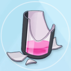 古代の電池の破片画像