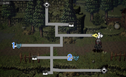 クリアブルック川道 シンボルエネミー