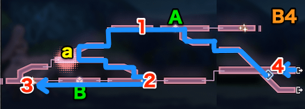 ゴールドホッパーの巣窟のマップと攻略