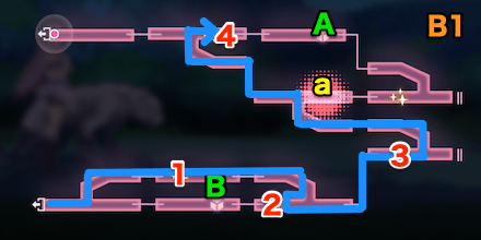ゴールドホッパーの巣窟のマップと攻略