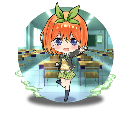 中野四葉の覚醒前イラスト