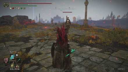 パルチザンを持ったローデイル騎士