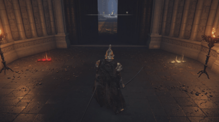 レアルカリア大書庫前のサインで共闘・敵対を選ぶ