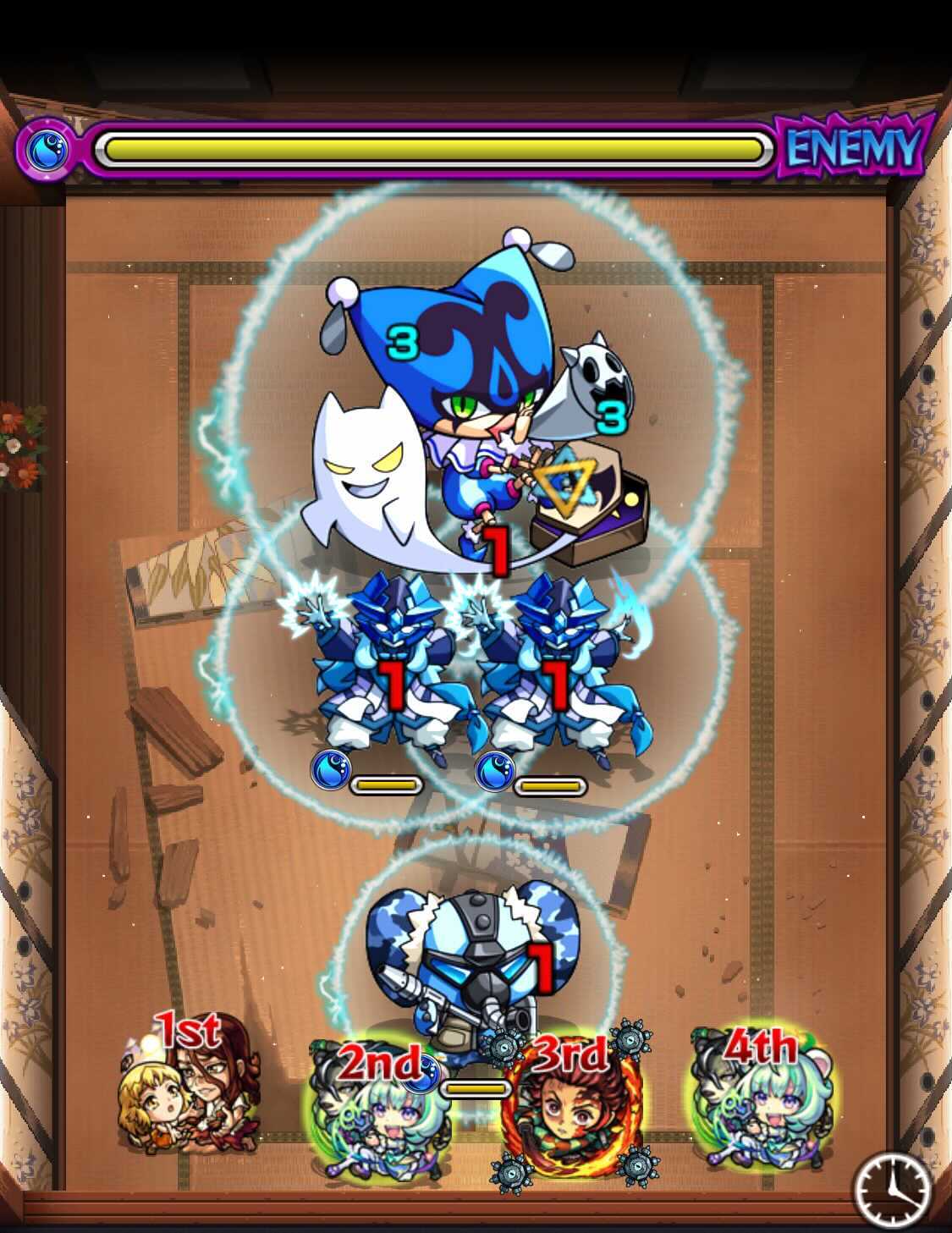 妓夫太郎ステージ